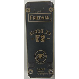 Used Friedman Gold 72' No More Tears Effect Pedal