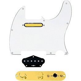 920d Custom Gold Foil Loaded Pickguard for Tele With T3W-REV-G Control Plate