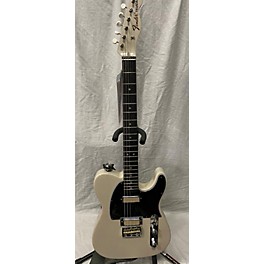 Used Fender Gold Foil White Blonde Solid Body Electric Guitar