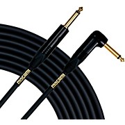 Gold Instrument Cable Angled - Straight Cable 18 ft.