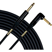 Gold Instrument Cable Angled - Straight Cable 6 ft.