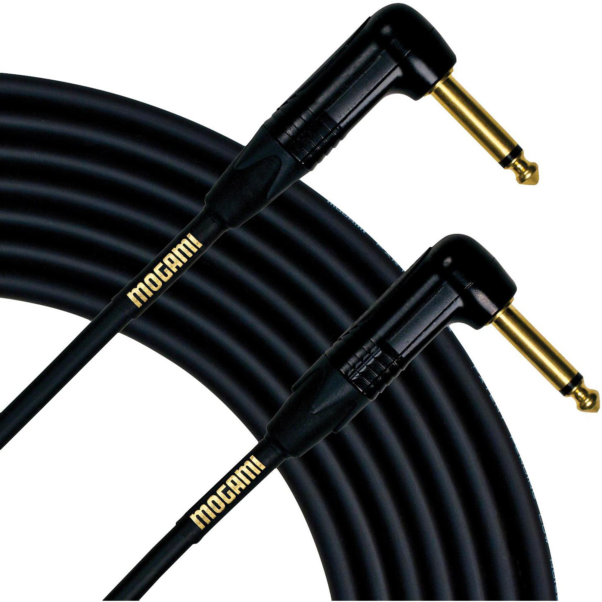 Mogami Gold Right Angle to Right Angle Instrument Cable Guitar Center