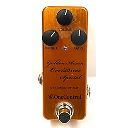 Used One Control Golden Acorn Overdrive Special Effect Pedal