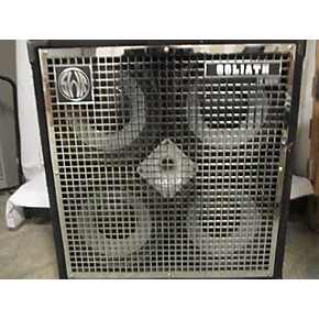 Used Swr Goliath Iv 4 Ohm 4x10 Bass Cabinet Guitar Center