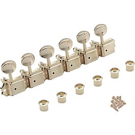 Allparts Gotoh SD91 Vintage Style 6 Inline Tuners w/Press Fit 11/32" Bushings
