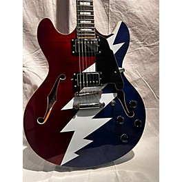 Used D'Angelico Grateful Dead Premier DC Hollow Body Electric Guitar