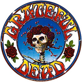 C&D Visionary Grateful Dead Skull & Roses Sticker