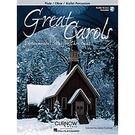 Curnow Music Great Carols (Flute/Oboe/Mallet Percussion - Grade 3-4) Concert Band Level 3-4