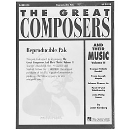 Hal Leonard Great Composers and Their Music Vol. 2 Reproducible Pak