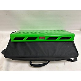 Used Gator Green Aluminum Pedalboard Pedal Board