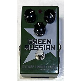Used Stomp Under Foot Green Russian Effect Pedal