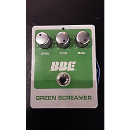 Used BBE Green Screamer Overdrive Effect Pedal