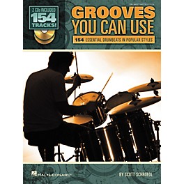 Hal Leonard Grooves You Can Use - 154 Essential Drumbeats in Popular Styles (Book/CD)