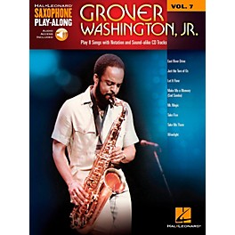 Hal Leonard Grover Washington Jr. - Saxophone Play-Along Vol. 7 (Book/Audio Online)