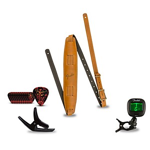 Fender Guitar Accessory Kit with Butterscotch Strap  