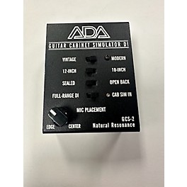 Used ADA Signal Processors Guitar Cabinet Simulator Pedal