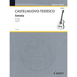 Schott Guitar Sonata (Hommage to Boccherin) Schott Series
