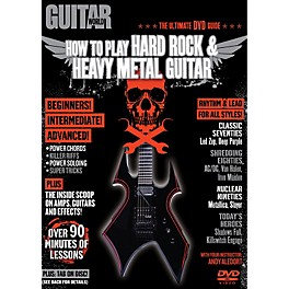 Alfred Guitar World How To Play Hard Rock & Heavy Metal Guitar (DVD)