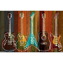 Trends International Guitars - Wall Of Art Poster