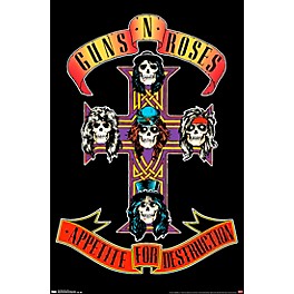 Trends International Guns N' Roses Cross Poster