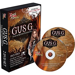Hal Leonard Gus G. Lead & Rhythm Techniques 2 DVD Set