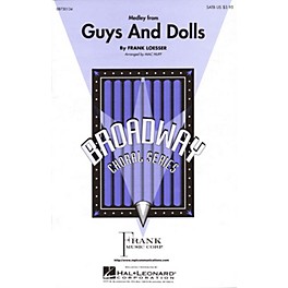 Hal Leonard Guys and Dolls (Medley) SATB arranged by Mac Huff