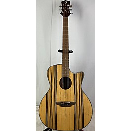 Used Luna Gypsy Ebony Acoustic Electric Guitar