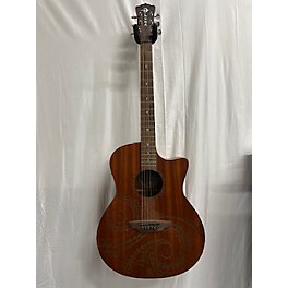 Used Luna Gypsy Tattoo Acoustic Electric Guitar