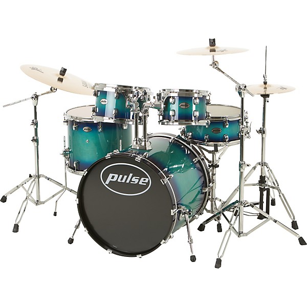 Pulse Pro Maple 5-Piece Shell Pack Blue Burst