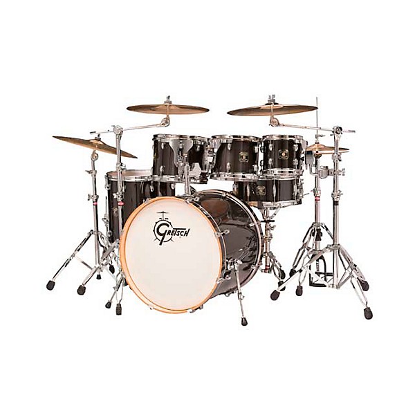 Gretsch Drums Catalina Maple Floor Tom 14 x 14 in. Transparent Ebony