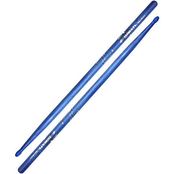 Zildjian Hickory Drumsticks, Blue 5A Nylon