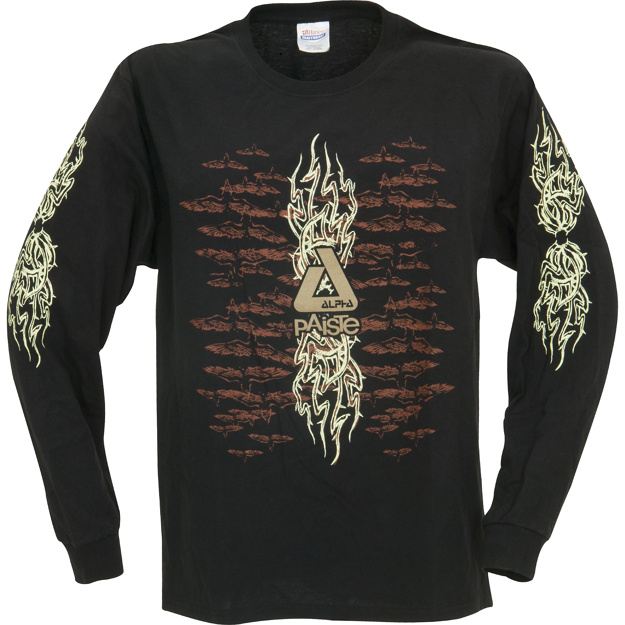 Paiste Alpha Tribal Long Sleeve T-Shirt Large | Guitar Center