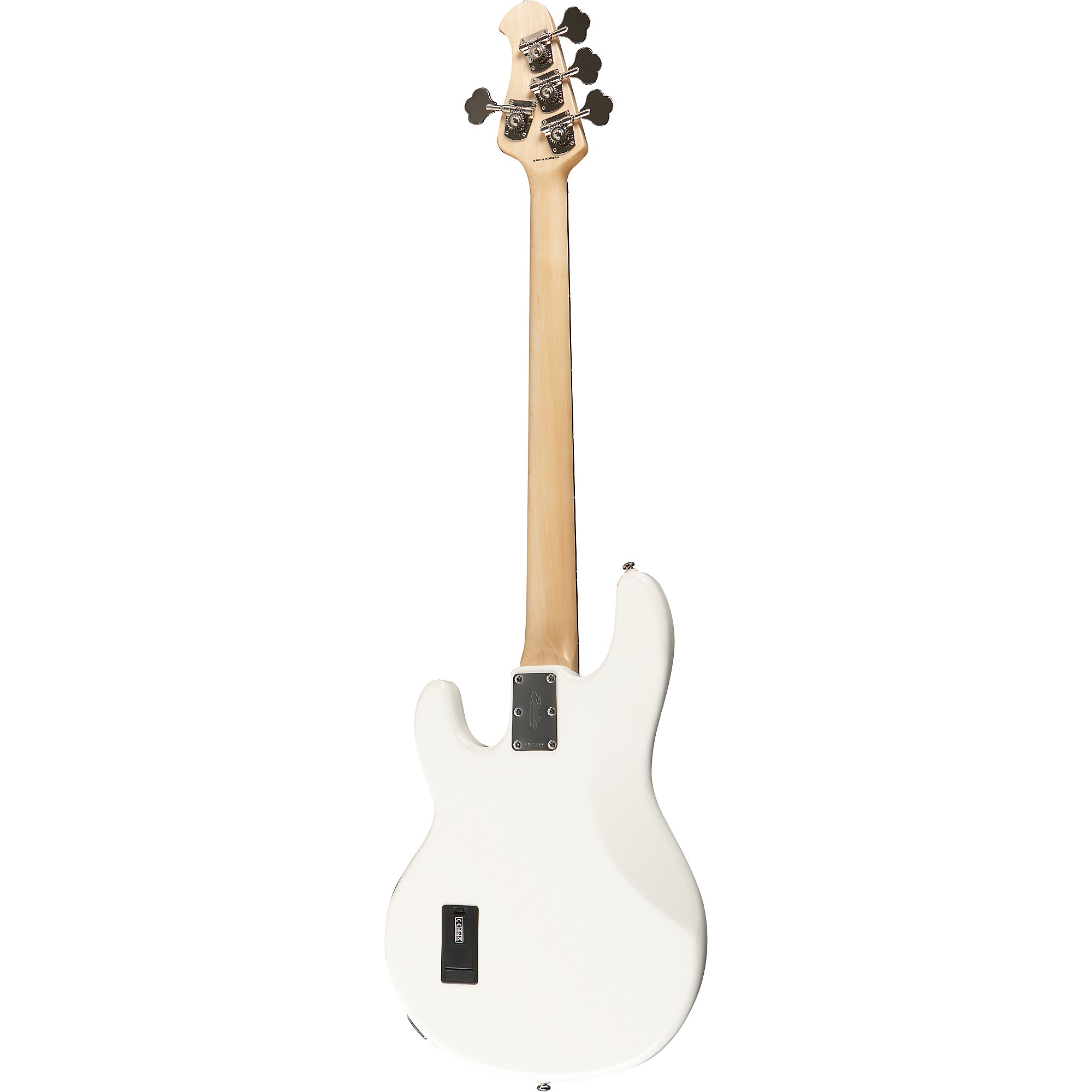 Sterling Ray34 ホワイト エレキベース エレキベース】Sterling by MUSIC MANよりトランスルーセント