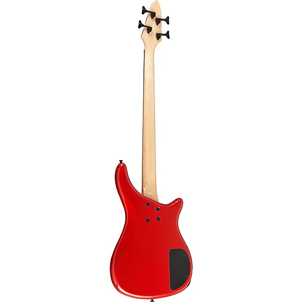 Open Box Rogue LX200BL Left-Handed Series III Electric Bass Guitar Level 2 Candy Apple Red 888366016244