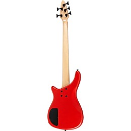 Rogue LX205B 5-String Series III Electric Bass Guitar Candy Apple Red