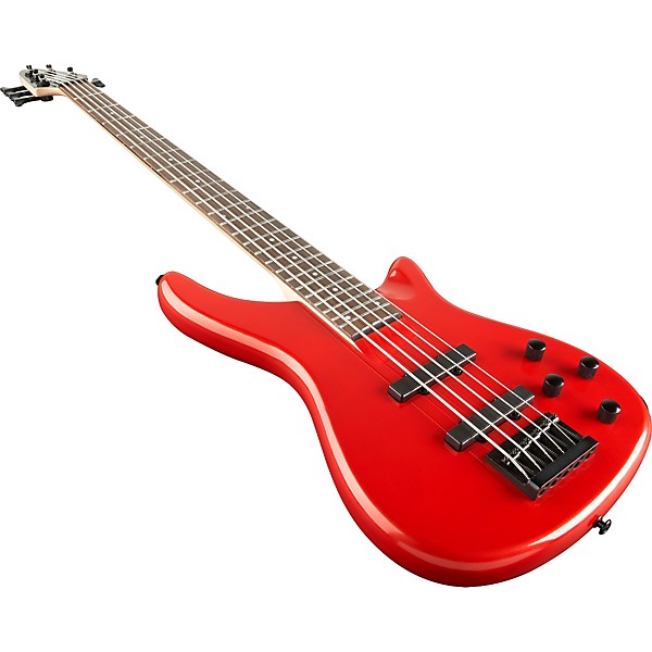 Rogue LX205B 5-String Series III Electric Bass Guitar Candy Apple Red