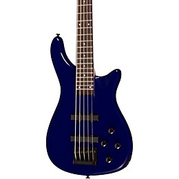 Rogue LX205B 5-String Series III Electric Bass Guitar Metallic Blue