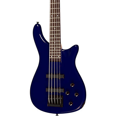 Rogue Lx205b 5-String Series Iii Electric Bass Guitar Metallic Blue for sale