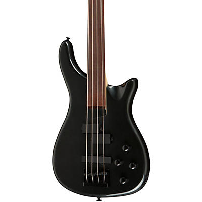 Rogue Lx200bf Fretless Series Iii Electric Bass Guitar Pearl Black for sale