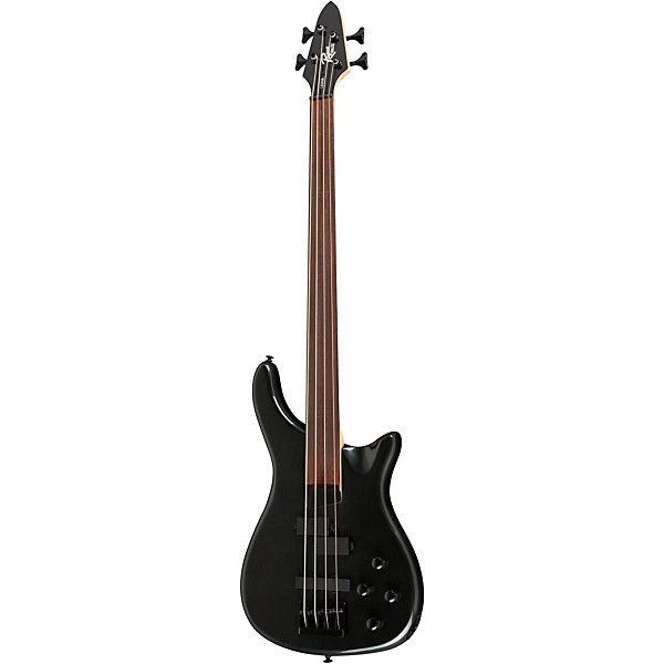 Rogue LX200BF Fretless Series III Electric Bass Guitar Pearl Black