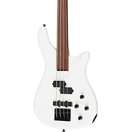 Rogue LX200BF Fretless Series III Electric Bass Guitar ... Rogue LX200BF Fretless Series III Electric Bass Guitar Pearl White