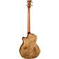 Dean Exotica Quilted Ash Acoustic-Electric Bass Guitar Gloss Natural