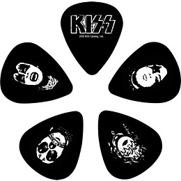 D'Addario Planet Waves Kiss Logo Guitar Picks 10 Pack Light