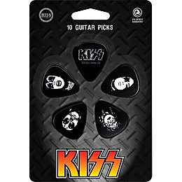 D'Addario Planet Waves Kiss Logo Guitar Picks 10 Pack Light