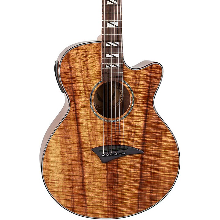 Open Box Dean Performer Koa Acoustic-Electric Guitar with Aphex