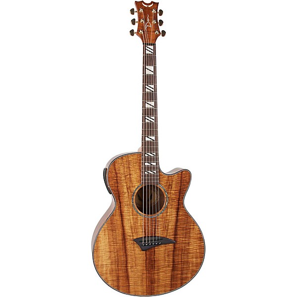 Open Box Dean Performer Koa Acoustic-Electric Guitar with Aphex Level 1 Natural
