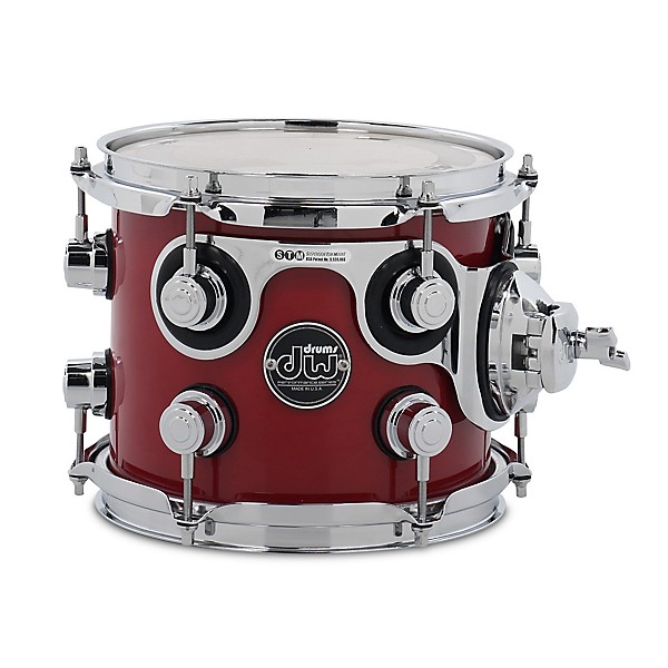 Open Box DW Performance Series Tom Level 1 Candy Apple Lacquer 7x8