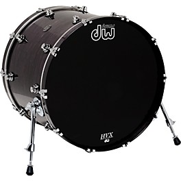 DW Performance Series Bass Drum 20 x 16 in. Ebony Stain Lacquer