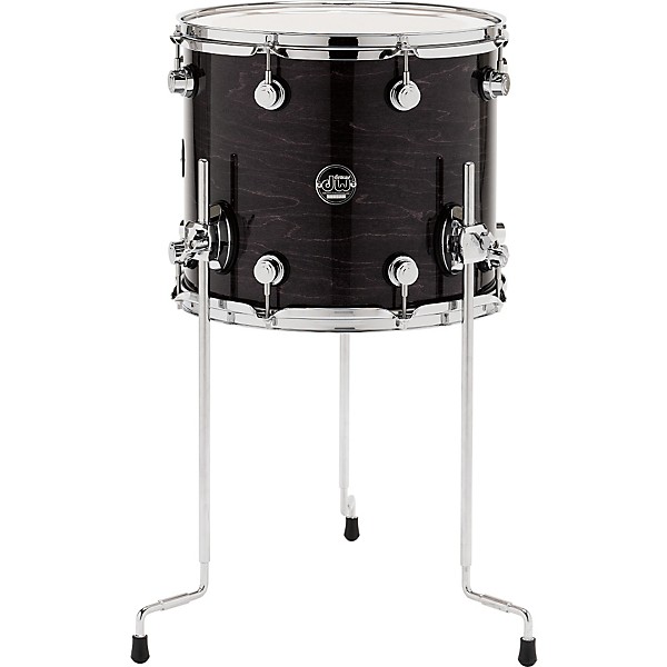 DW Performance Series Floor Tom 14 x 12 in. Ebony Stain Lacquer