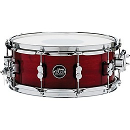DW Performance Series Snare Drum 14 x 5.5 in. Dark Cherry Stain Lacquer